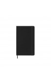 Moleskine 2024 18-month Daily Large Hardcover Notebook: Black