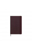 Moleskine 2024 12-Month Weekly Large Hardcover Notebook: Burgundy Red