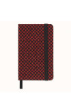 Moleskine Ltd. Ed. Shine Extra Small Plain Hardcover Notebook In Box: Metallic Red