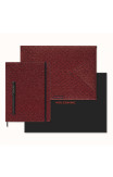 Moleskine Ltd. Ed. Shine Xl Undated Planner, Document Envelope & Fountain Pen Collector's Box: Metallic Red