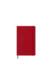 Moleskine 2025 12-month Daily Large Hardcover Notebook: Scarlet Red