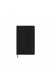 Moleskine 2025 12-month Weekly Large Hardcover Notebook: Black