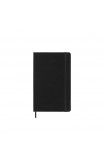 Moleskine 2025 12-month Weekly Vertical Large Hardcover Notebook: Black