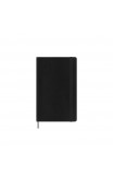 Moleskine 2025 18-month Daily Large Softcover Notebook: Black