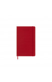 Moleskine 2025 18-month Weekly Large Hardcover Notebook: Scarlet Red