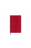 Moleskine 2025 18-month Weekly Large Softcover Notebook: Scarlet Red