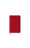 Moleskine 2025 18-month Weekly Pocket Hardcover Notebook: Scarlet Red