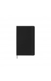 Moleskine 2025 18-month Weekly Horizontal Large Hardcover Notebook: Black