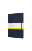 Moleskine Sapphire Blue Notebook Extra Large Squared Soft