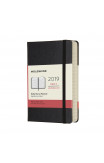 2019 Moleskine Notebook Black Pocket Daily 12-month Diary Hard