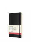 2019 Moleskine Black Large Daily 12-month Diary Soft