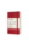 2019 Moleskine Scarlet Red Pocket Daily 12-month Diary Soft