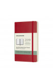 2019 Moleskine Notebook Scarlet Red Pocket Weekly 12-month Diary Soft