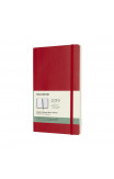2019 Moleskine Notebook Scarlet Red Large Weekly 12-month Diary Soft