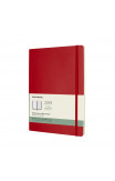 2019 Moleskine Notebook Scarlet Red Extra Large Weekly 12-month Diary Soft