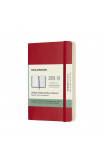 2019 Moleskine Notebook Scarlet Red Pocket Weekly 18-month Diary Soft