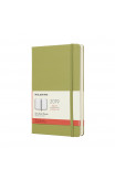 2019 Moleskine Notebook Lichen Green Large Daily 12-month Diary Hard