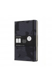 Moleskine Camouflage Black Limited Collection Notebook Large Ruled