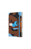 Moleskine Camouflage Blue Limited Collection Notebook Large Ruled