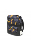 Moleskine Id Camo Black And Yellow Small Backpack