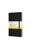 Moleskine Medium Squared Hardcover Notebook: Black