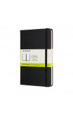 Moleskine Medium Plain Hardcover Notebook: Black