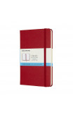 Moleskine Medium Dotted Hardcover Notebook: Scarlet