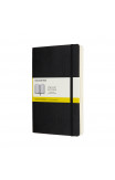 Moleskine Expanded Large Squared Softcover Notebook: Black
