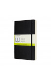 Moleskine Expanded Large Plain Softcover Notebook: Black