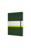 Moleskine Extra Large Plain Hardcover Notebook: Myrtle Green