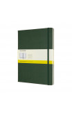 Moleskine Extra Large Squared Hardcover Notebook: Myrtle Green