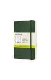 Moleskine Pocket Plain Softcover Notebook: Myrtle Green