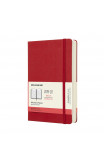 Moleskine 2020 18-month Daily Large Hardcover Diary: Scarlet Red