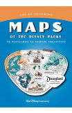 Art Of Coloring: Maps Of The Disney Parks