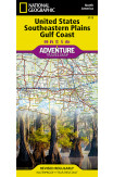 United States, Southeastern Plains And Gulf Coast Adventure Map