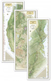 Triple Crown Of Hiking Map [in Gift Box]