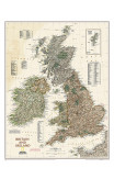 Britain And Ireland Executive Tubed Map