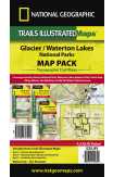 Glacier/Waterton Lakes National Parks,Map Pack Bundle