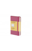 Moleskine Extra Small Magenta Ruled Notebook Hard