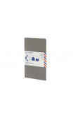 Moleskine Postal Notebook - Large Pebble Gray