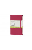 Moleskine Magenta Pocket Plain Notebook Hard