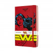 Moleskine Limited Edition Wonder Woman Large Ruled Notebook: Red