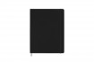 Moleskine Extra Large Hardcover Ruled Smart Notebook: Black