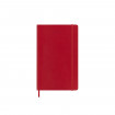 Moleskine 2024 12-month Daily Large Softcover Notebook: Scarlet Red