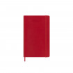 Moleskine 2025 18-Month Weekly Large Softcover Notebook: Scarlet Red