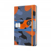 Moleskine Camouflage Orange Limited Collection Notebook Large Ruled