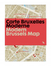 Modern Brussels Map