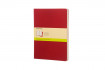 Moleskine Plain Cahier Xl - Red Cover (3 Set)