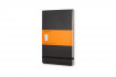 Large Reporter Ruled Notebook Black
