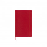 Moleskine 2024 12-month Daily Large Softcover Notebook: Scarlet Red